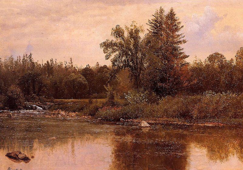 Albert Bierstadt Landscape, New Hampshire